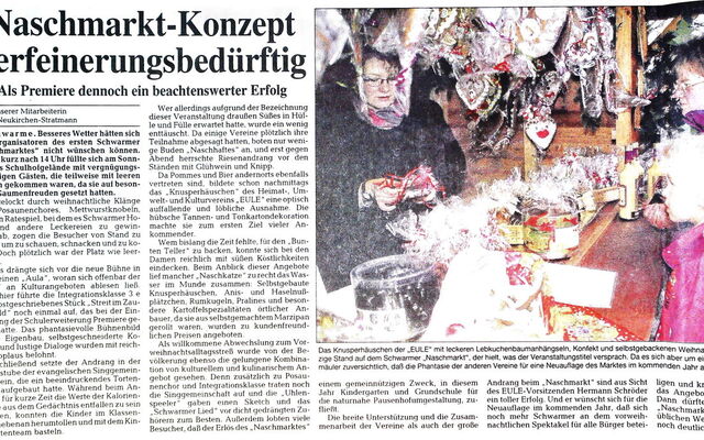 Menschenmengen bestätigen die gute Idee