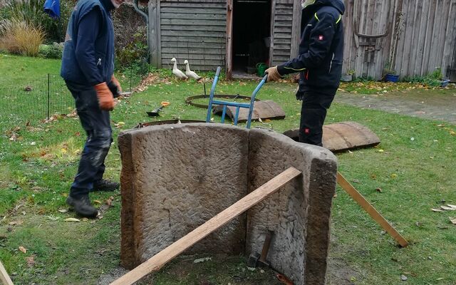 Teilstück 2 steht am richtigen Platz