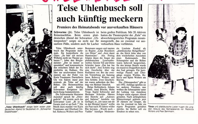 Abwechslungsreiches Premierenprogramm