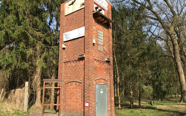 Im März wird der Vogelwecker am EULE'n Turm aufgestellt