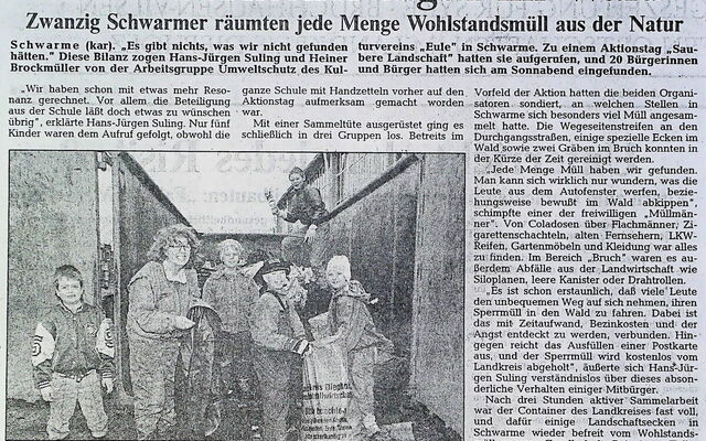 03 Sensibilität zum Umweltschutz vor Ort