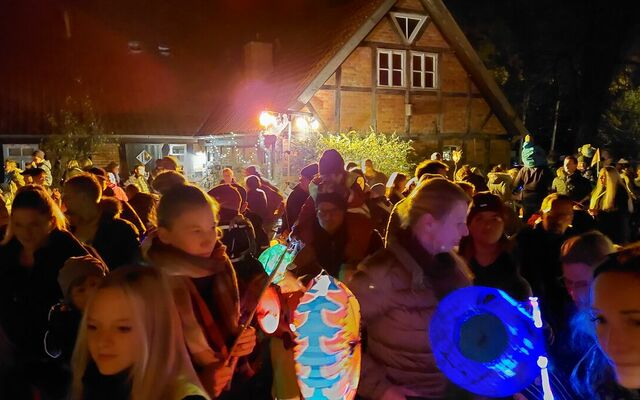 Martinslauf- Großer Ansturm bei Robberts Huus