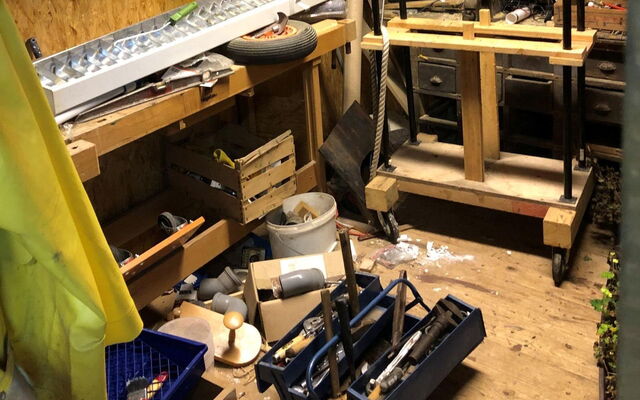 01 Werkstattchaos wird entrümpelt
