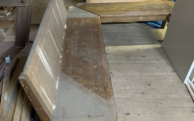 09 die alten Kirchenbänke bekommen ein neues Zuhause in Martfeld