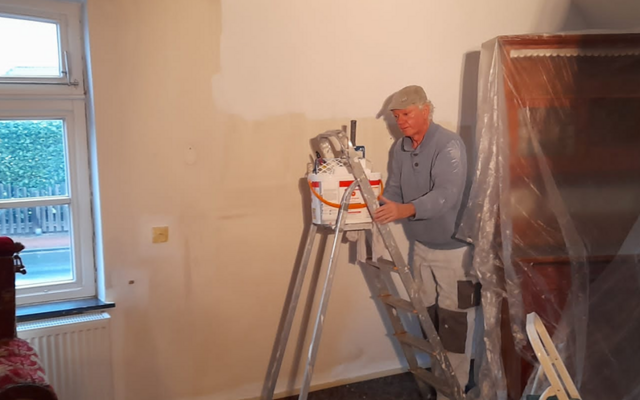Im Februar sind unsere Maler im Einsatz
